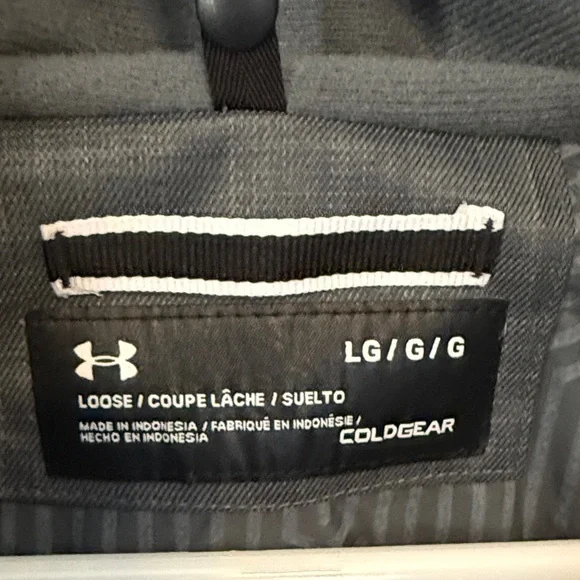 Under Armour Men's Dark Gray winter coat, two pieces - coldgear infrared - Picture 2 of 15